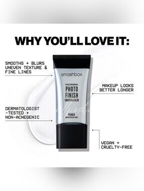 ❗️ONLY ONE❗️ Smashbox Original Photo Finish Smooth & Blur Oil-Free Primer